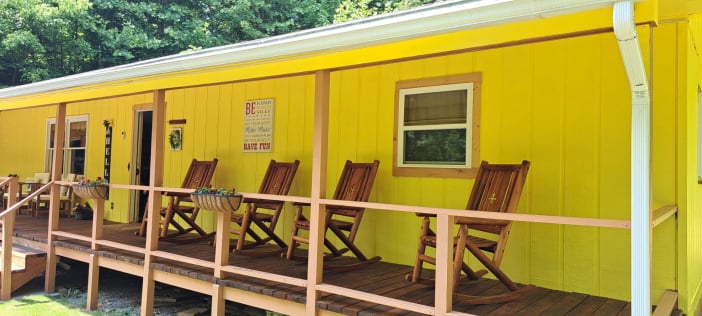 Accessible back deck